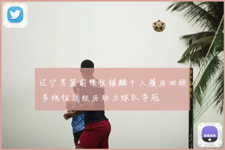 辽宁男篮前锋张镇麟个人履历回顾 多线征战经历助力球队争冠